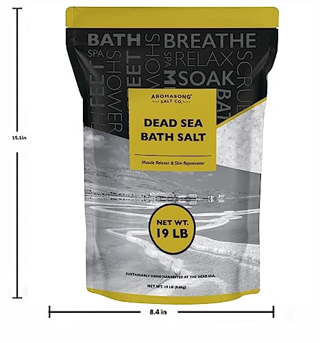 19 lbs Dead Sea Salt - 100% Pure & Natural