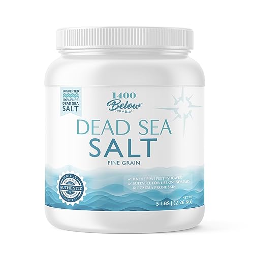 LA SALT CO 1400 Dead Sea Salt Jar