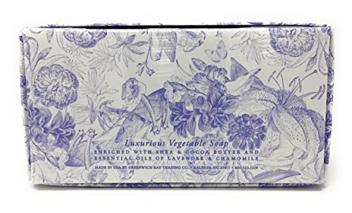 Greenwich Bay Shea Butter Soap, Lavender Chamomile, 3 Pack