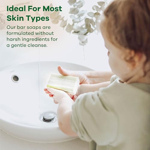 Lavender Botanical Soap Bars, Shea Butter Enriched-Pack of 8