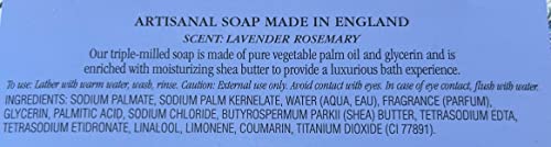 Large Bath Soap Bar: Lavender Rosemary by Michel Design