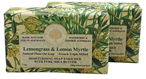 Wavertree & London Lemongrass & Lemon Myrtle Soap Bars