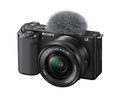 Sony Alpha ZV-E10 Vlog Camera Kit - Black