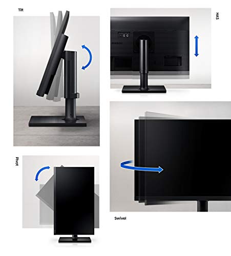 SAMSUNG 24" FHD 1080p Monitor, 75Hz, IPS Panel, HDMI