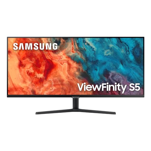SAMSUNG 34" Ultrawide QHD Monitor, 100Hz, Eye Care