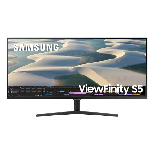 SAMSUNG 34" Ultrawide QHD Monitor, 100Hz, Eye Care