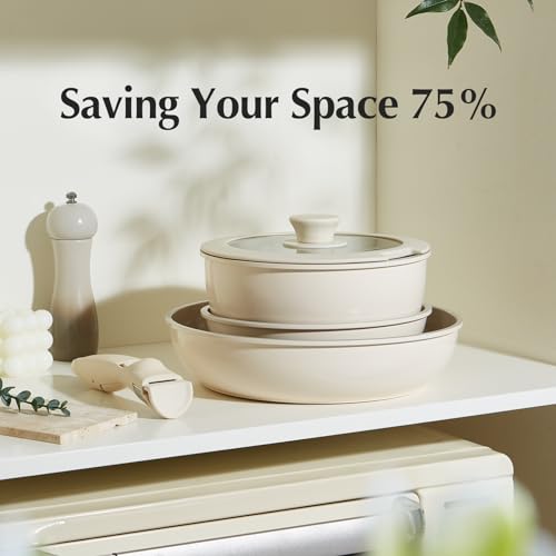 Redchef 5-Piece Nonstick Ceramic Cookware Set