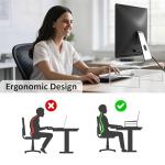 Clear Acrylic Monitor Stand Riser for Multi Media Storage