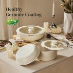 Redchef 5-Piece Nonstick Ceramic Cookware Set