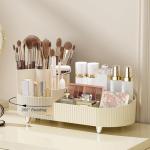 Rotating Cosmetic Organizer for Vanity with Large Capacity