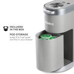 Keurig K-Mini Plus Coffee Maker in Studio Gray