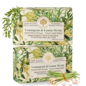 Wavertree & London Lemongrass & Lemon Myrtle Soap Bars
