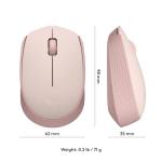 Logitech M170 Wireless Mouse - 2.4 GHz, Ambidextrous