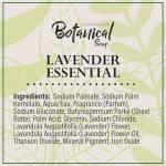 Lavender Botanical Soap Bars, Shea Butter Enriched-Pack of 8