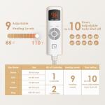 EHEYCIGA Electric Heated Blanket Twin - 5 Heating Levels