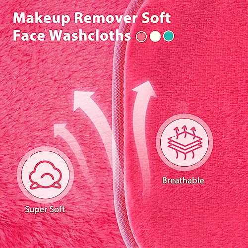 NATWAG Reusable Makeup Removing Microfiber Cloth for Sensitive Skin