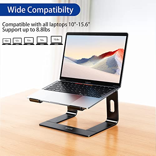 BESIGN LS03 Aluminum Laptop Stand, Ergonomic Riser Holder