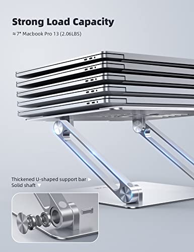Portable Aluminum Laptop Stand for MacBook, Dell, HP