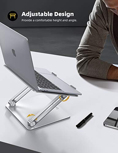 Portable Aluminum Laptop Stand for MacBook, Dell, HP