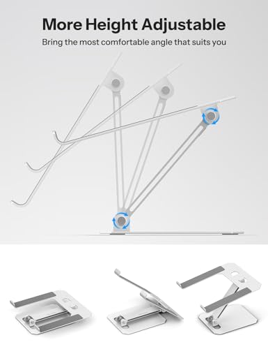 OMOTON Adjustable Aluminum Laptop Stand for MacBook Air