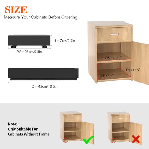 Carbon Steel Pull-Out Cabinet Organizer, Pantry Storage Shelves