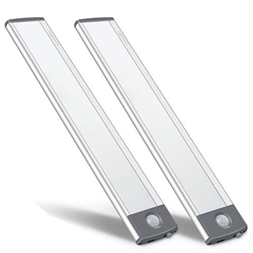 LEPOTEC 30-LED Motion Sensor Cabinet Light - 2 Pack