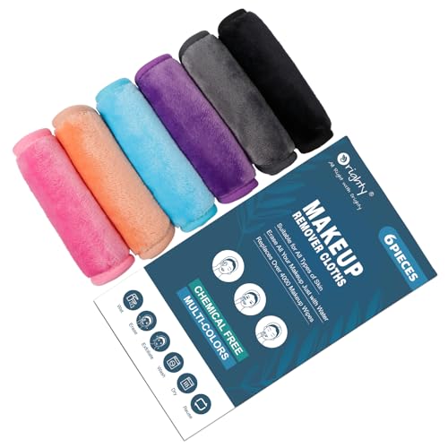 Orighty Makeup Remover Cloths Set of 6 Colors