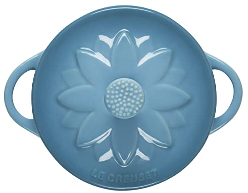 Le Creuset Mini Round Cocotte with Flower Lid