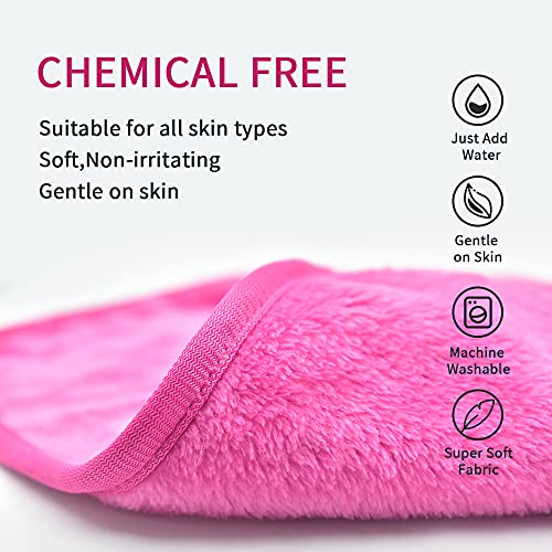 Reusable Makeup Remover Cloths: Microfiber, Fast-Drying Face Towels