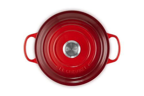 Le Creuset Signature Sauteuse Oven, 3.5 qt., Cerise