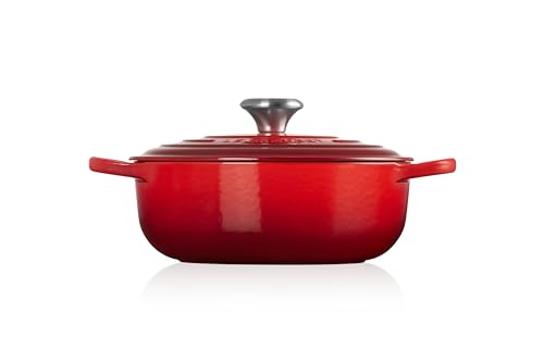 Le Creuset Signature Sauteuse Oven, 3.5 qt., Cerise