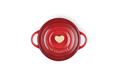 Le Creuset Cerise Stoneware Mini Round Cocotte