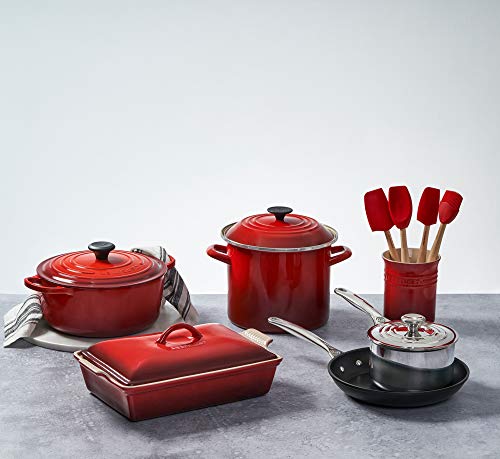 Le Creuset Cerise Stockpot, 10 qt