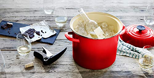 Le Creuset Cerise Stockpot, 10 qt