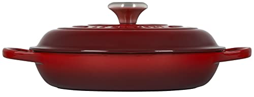 Le Creuset Signature Braiser, 2.25 qt., Cerise Red