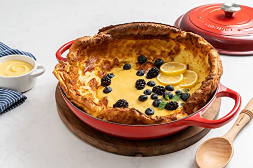 Le Creuset Signature Braiser, 2.25 qt., Cerise Red