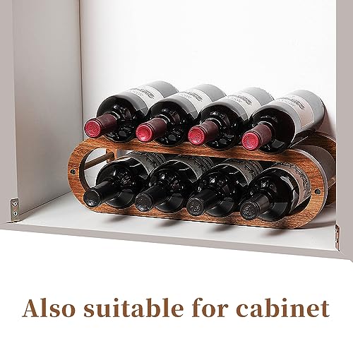 2-in-1 Wine Rack and Water Bottle Organizer