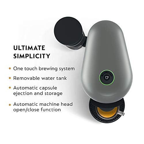 Breville Nespresso VertuoPlus Coffee & Espresso Machine, Grey