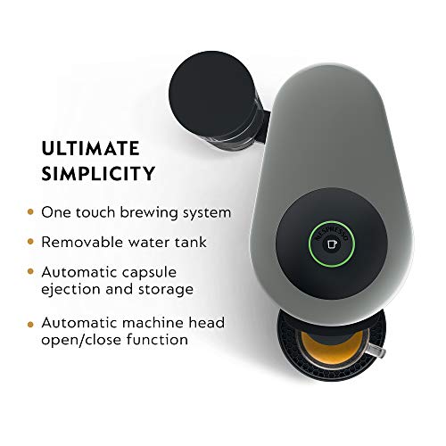 De'Longhi Nespresso VertuoPlus Coffee and Espresso Machine, Grey
