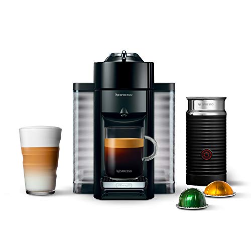 De'Longhi Nespresso Vertuo Coffee and Espresso Machine, Milk Frother