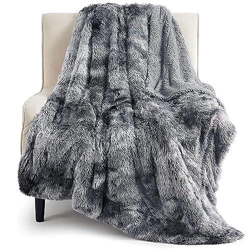 Bedsure Ultra Soft Sherpa Faux Fur Throw Blanket