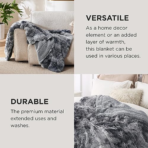 Bedsure Ultra Soft Sherpa Faux Fur Throw Blanket