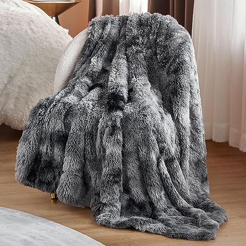 Bedsure Ultra Soft Sherpa Faux Fur Throw Blanket