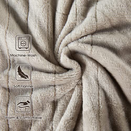 Tefici Electric Heated Blanket Throw, Super Cozy Soft