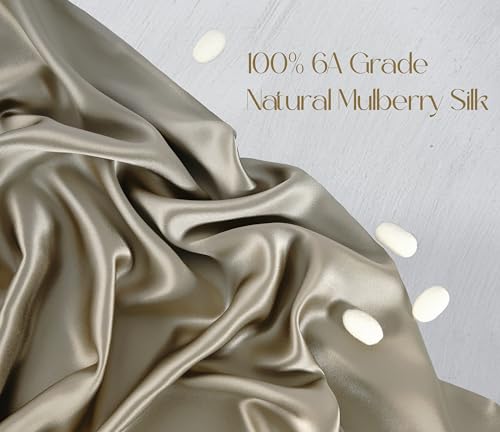 ZIMASILK Pure Mulberry Silk Pillowcase for Hair/Skin, 1pc