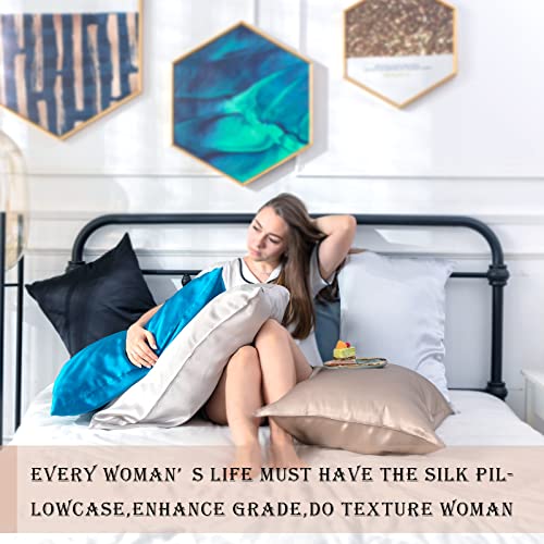 Mulberry Silk Pillowcase for Hair and Skin, Standard Size