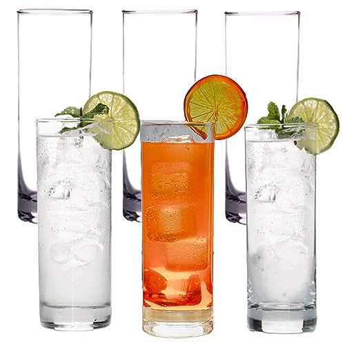 LEMONSODA Elegant Highball Glass Set - Set of 6