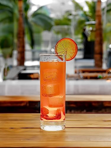 LEMONSODA Elegant Highball Glass Set - Set of 6