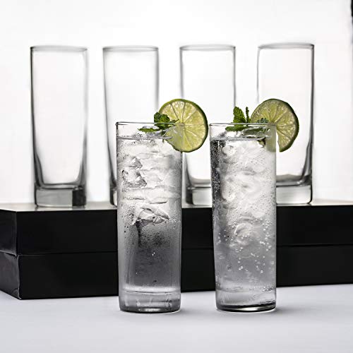 LEMONSODA Elegant Highball Glass Set - Set of 6