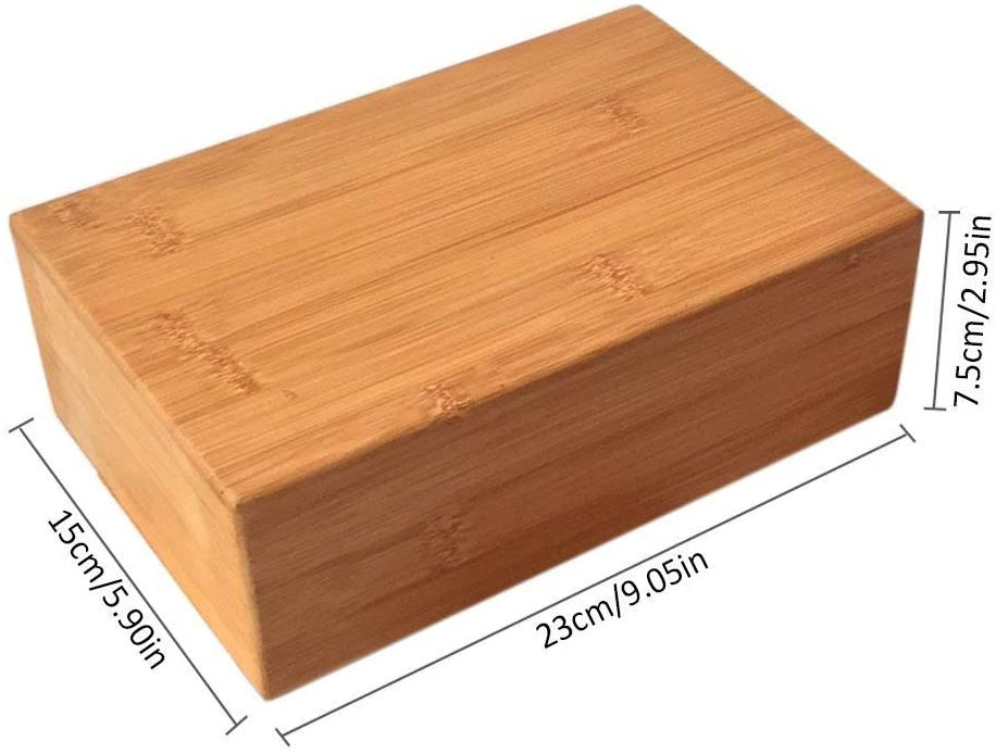 Bamboo Yoga Blocks (2 PCS)